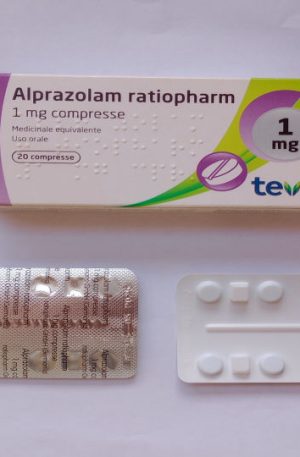 Alprazolam 1mg Xanor SVENSKA blister